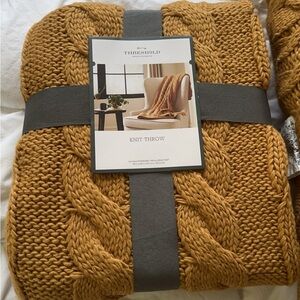 threshold knit throw